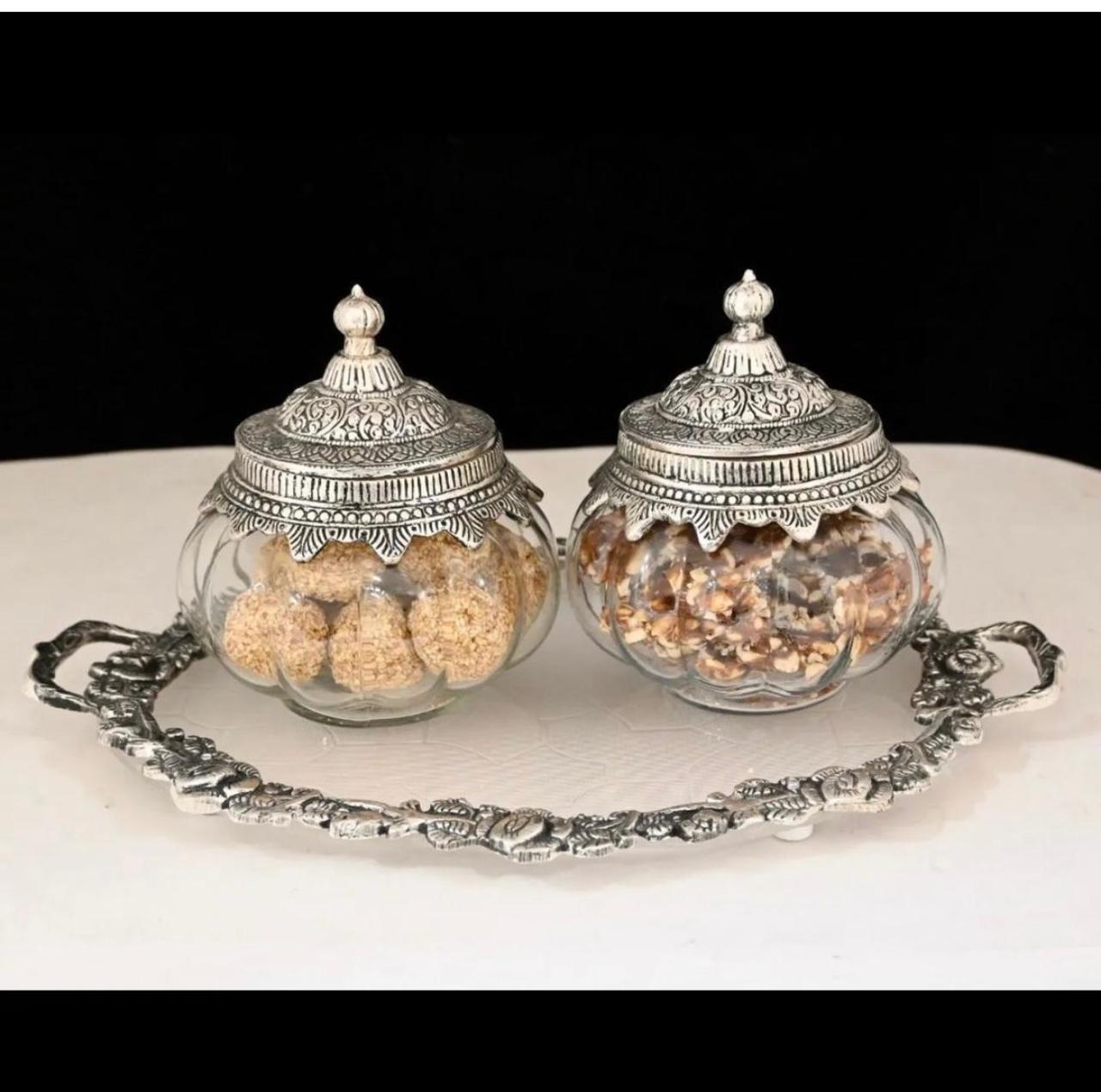 Dry fruit jar set