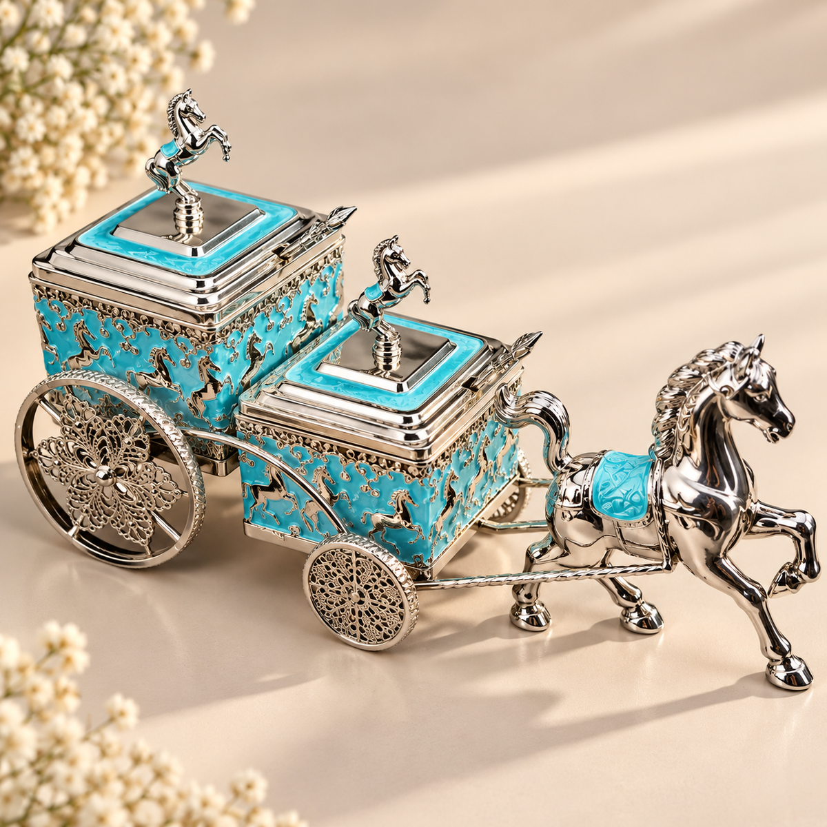 Royal Horse chariot by Saptarishi India