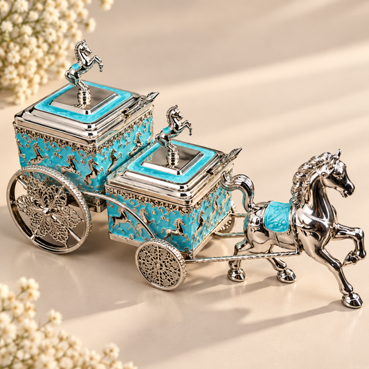 Royal Horse chariot by Saptarishi India