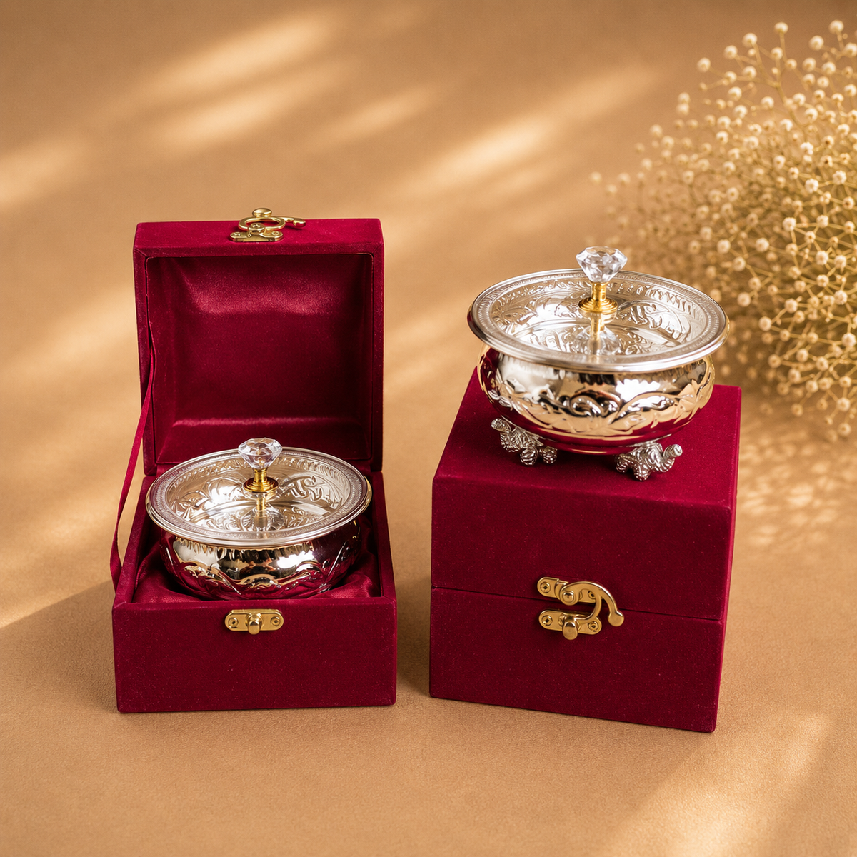 Beautiful Small Urli (Perfect for Dry Fruit Gifting)