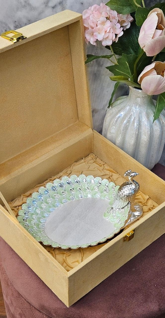 Peacock Pankh Leaf Tray