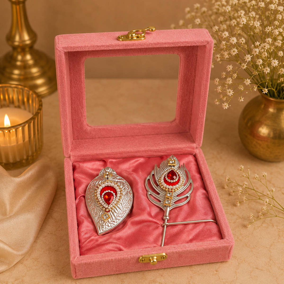Tilak Chopda Set (Window Box Packed)
