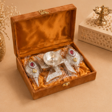 Swastik Diya &  Chopda Set (Gift Box Packed)