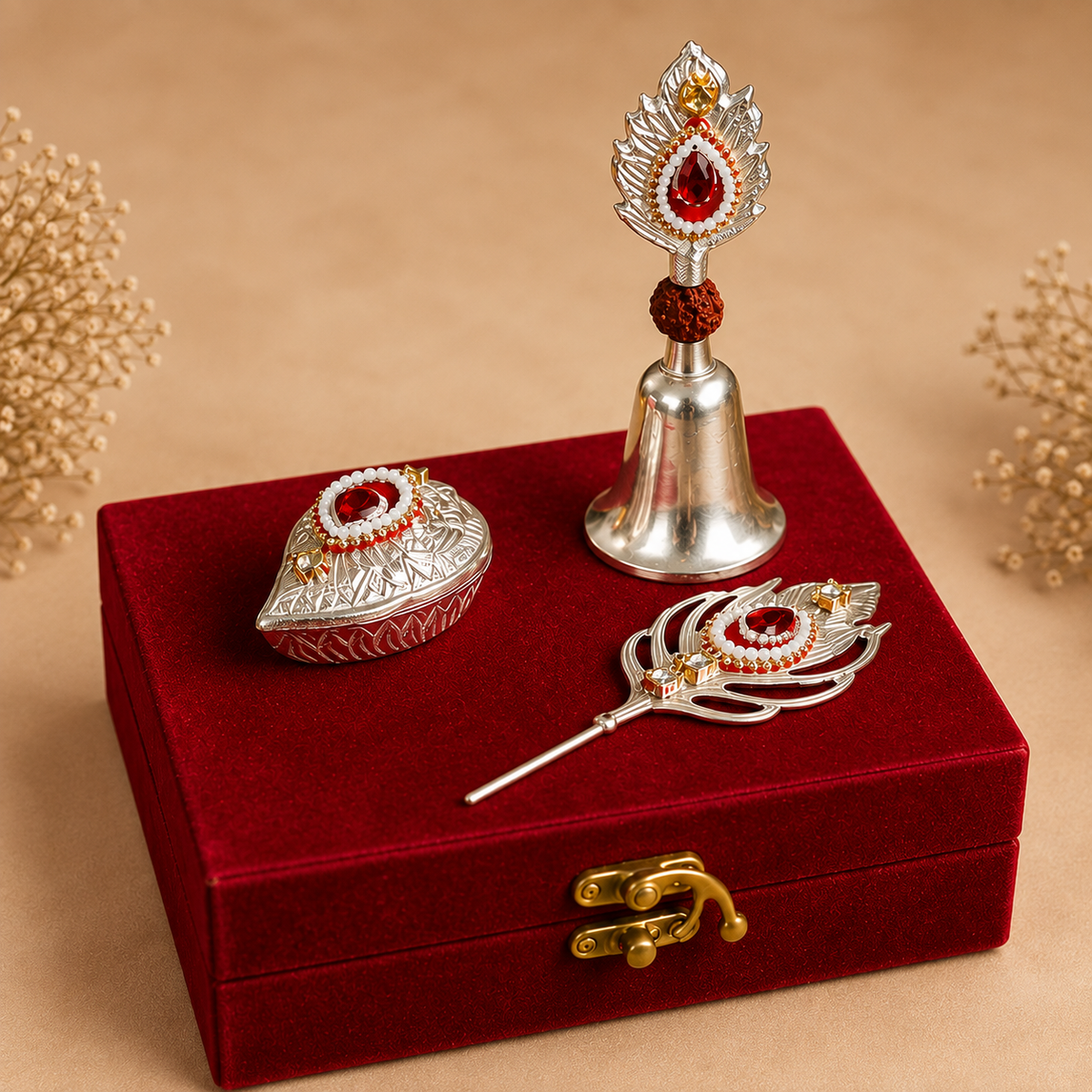 Pooja Set By Saptarishi India