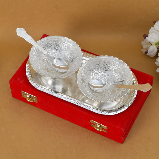 Silver Plated Bowl Set