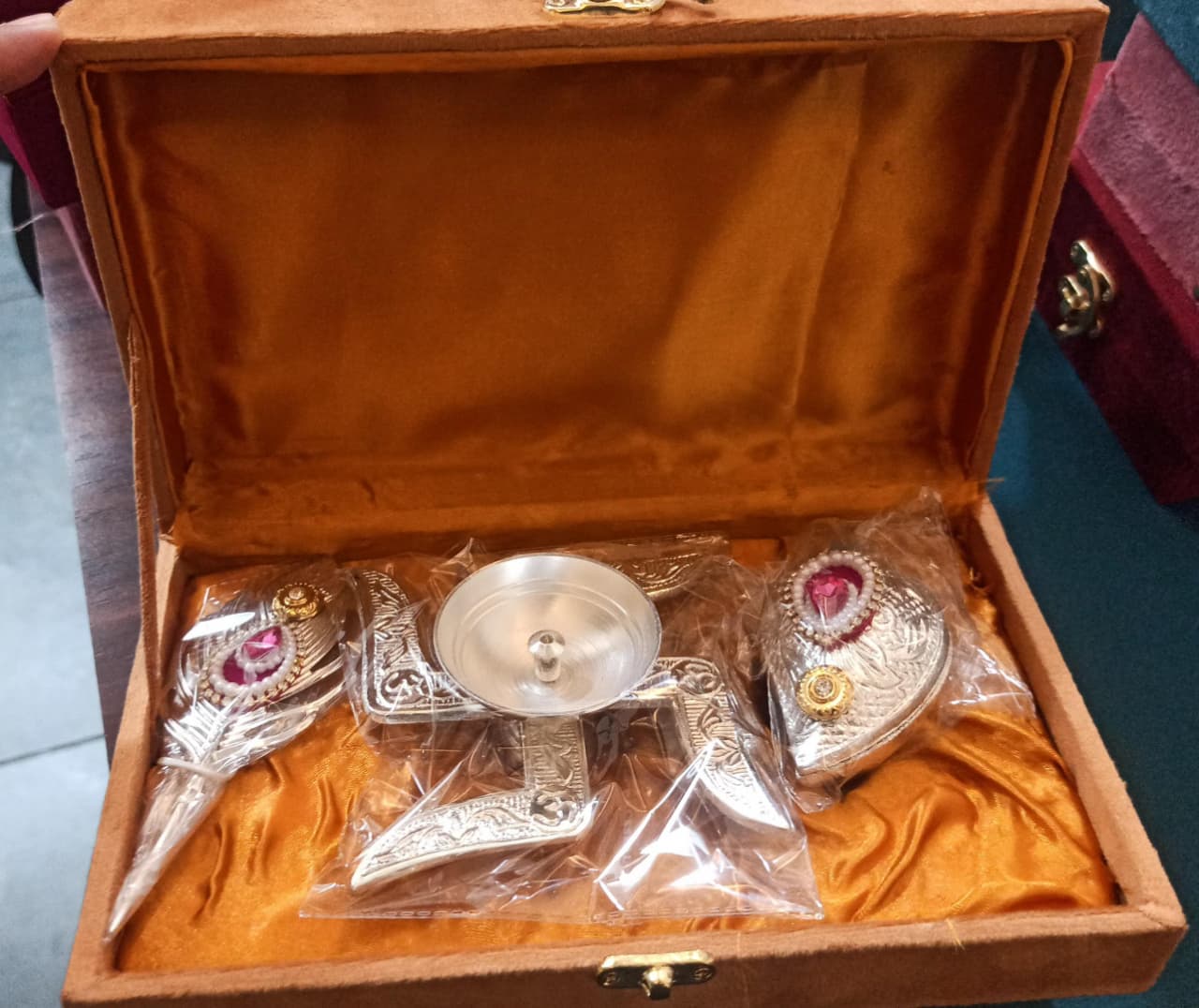 Swastik Diya &  Chopda Set (Gift Box Packed)