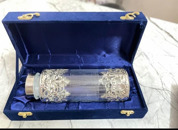 Beautiful glass bottle