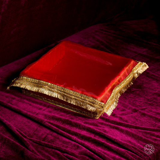 Red Shagun Tray by Saptrishi (1pc)