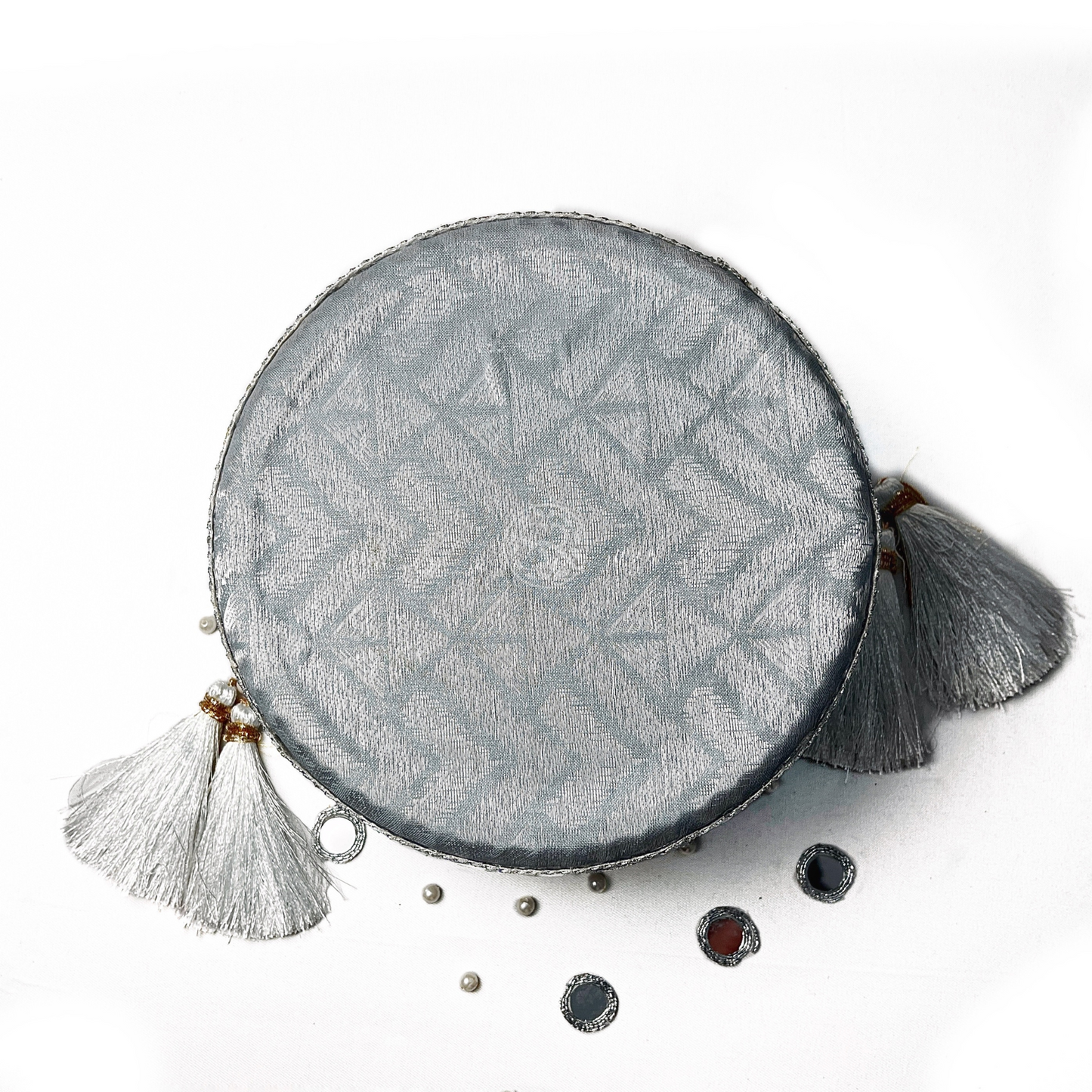 Silver Steel Sweet Box By Saptrishi (1pc)
