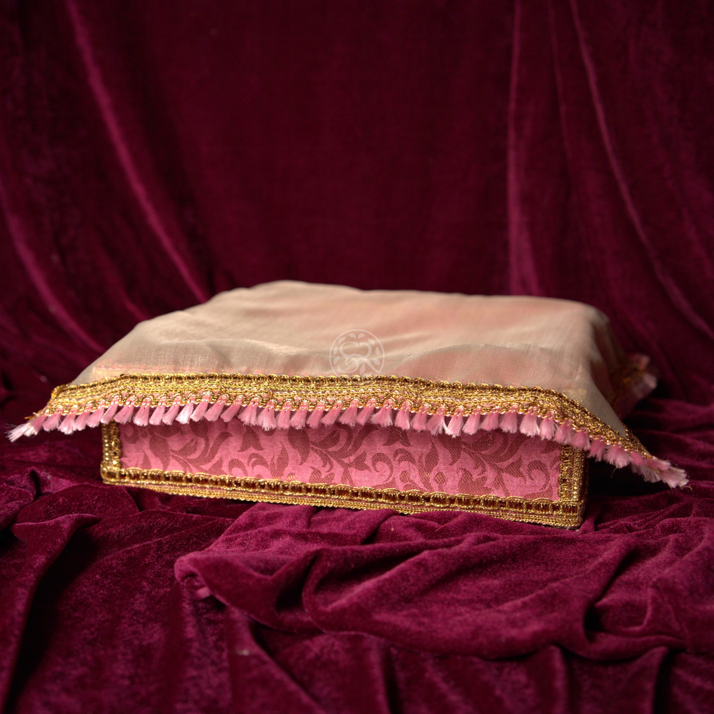 Baby Pink Shagun Tray by Saptrishi (1pc)